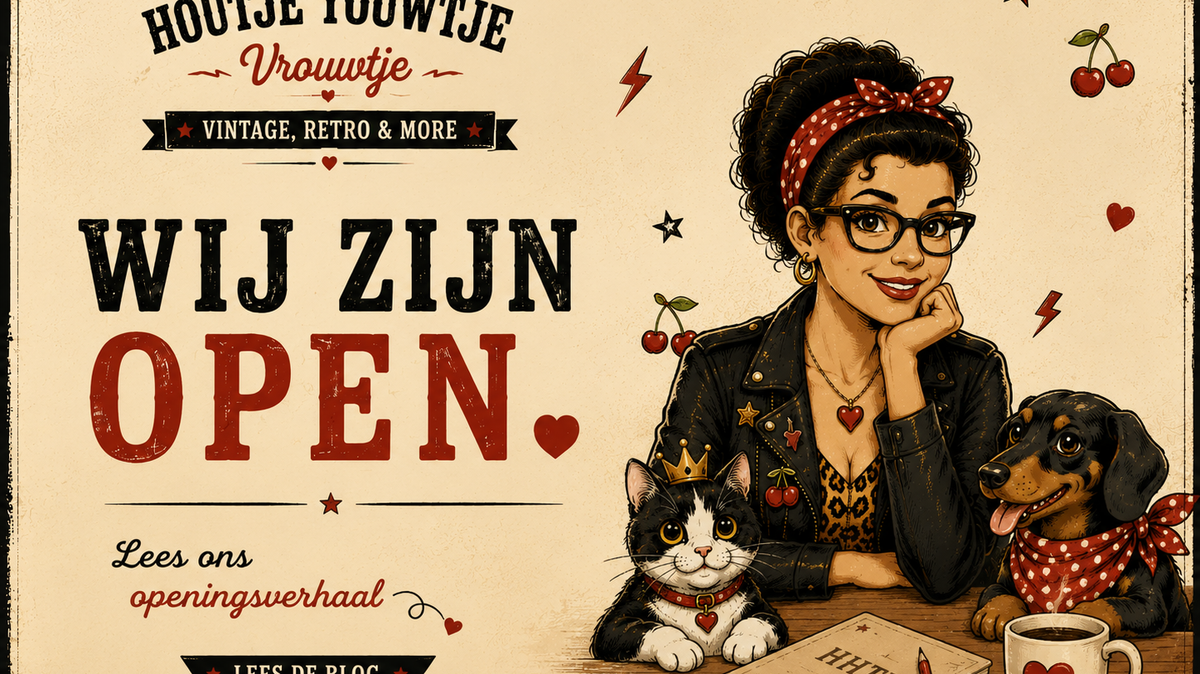 We zijn geopend!