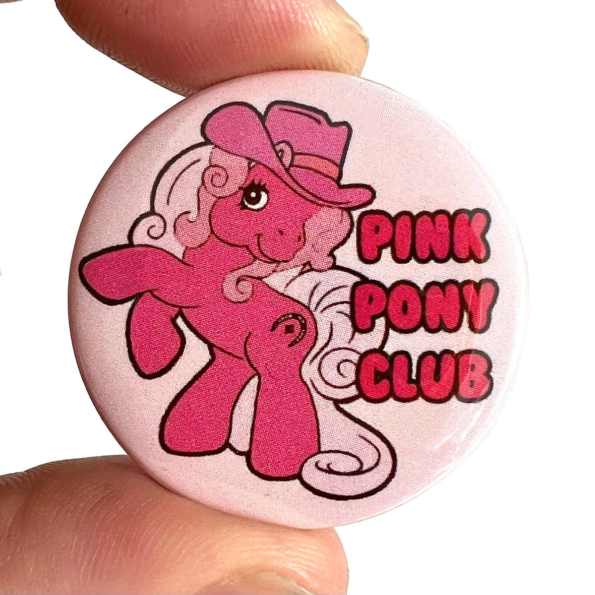 Button "Pink Pony Club" | Bite Your Granny