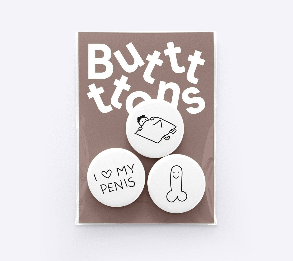 Buttonset "I Love My Penis" | Dicks Don't Lie