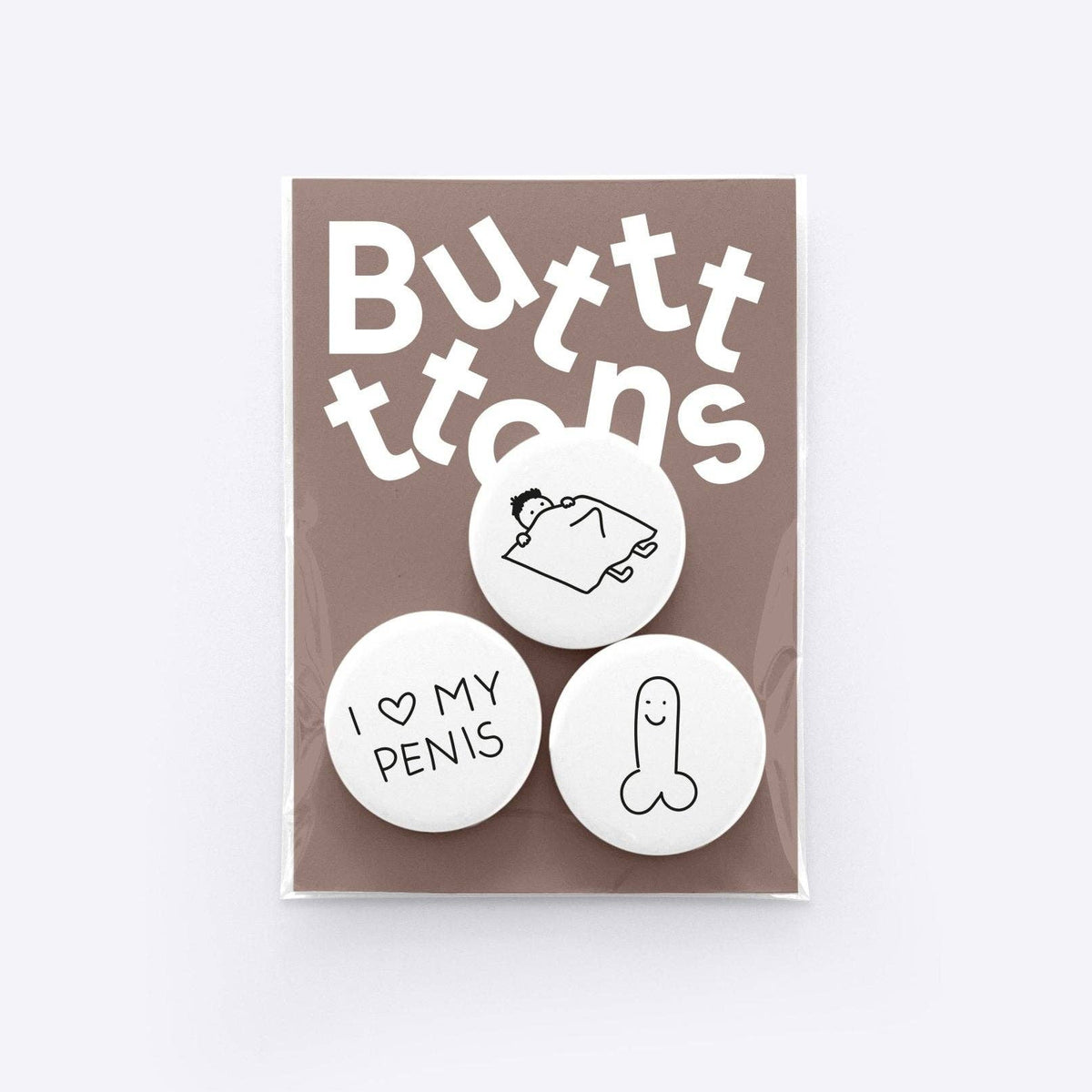 Buttonset "I Love My Penis" | Dicks Don't Lie