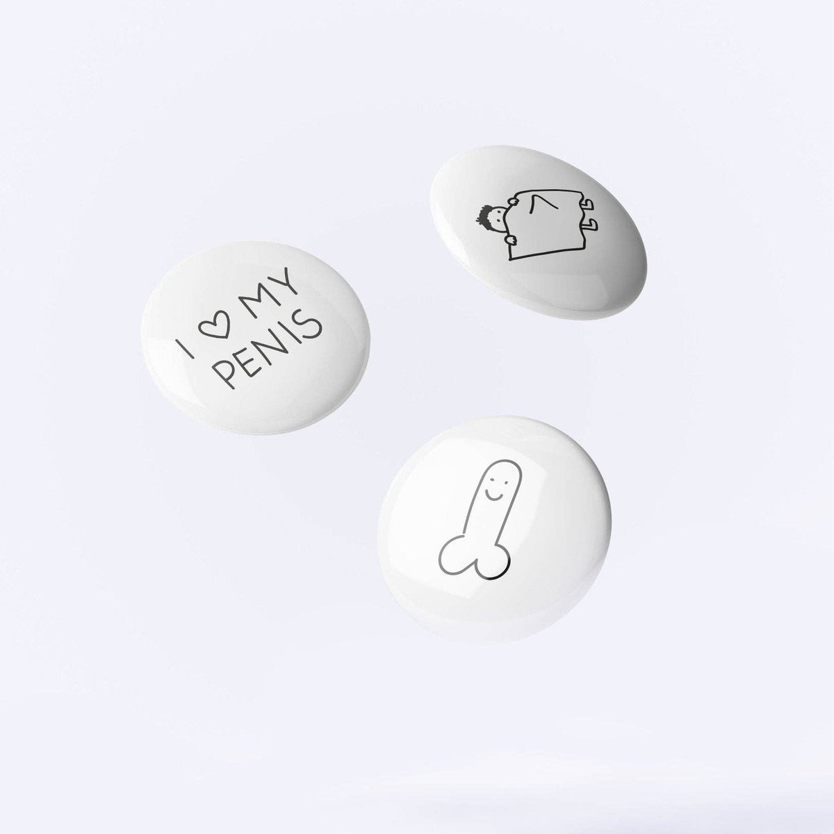 Buttonset "I Love My Penis" | Dicks Don't Lie
