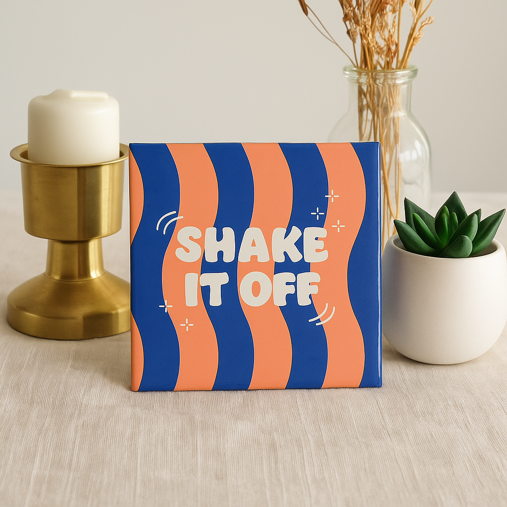 Keramische Tegel "Shake it off" | Artige