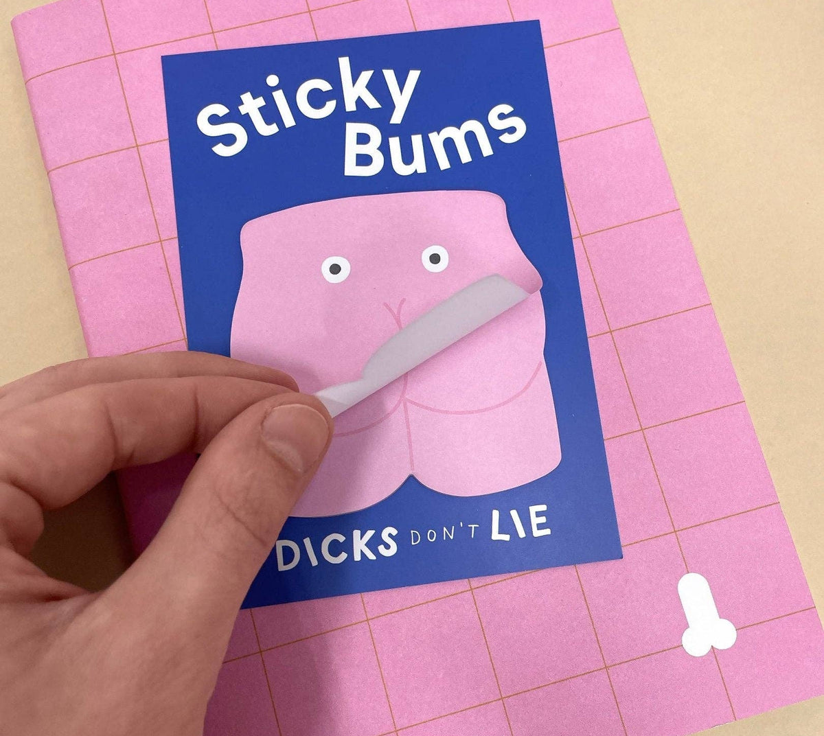 Memoblok "Sticky Bums" | Dicks Don't Lie