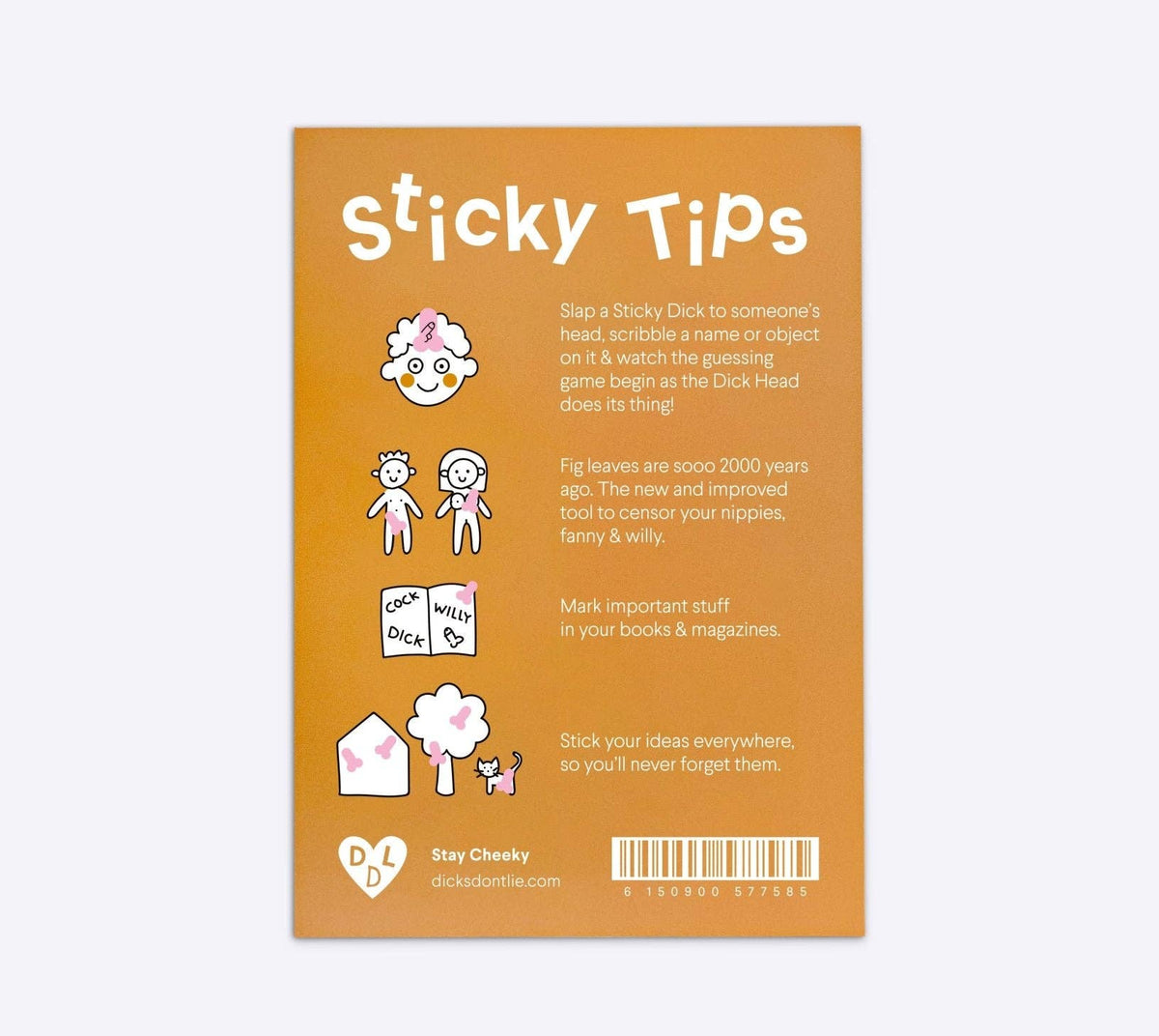 Memoblok "Sticky Dicks" | Dicks Don't Lie