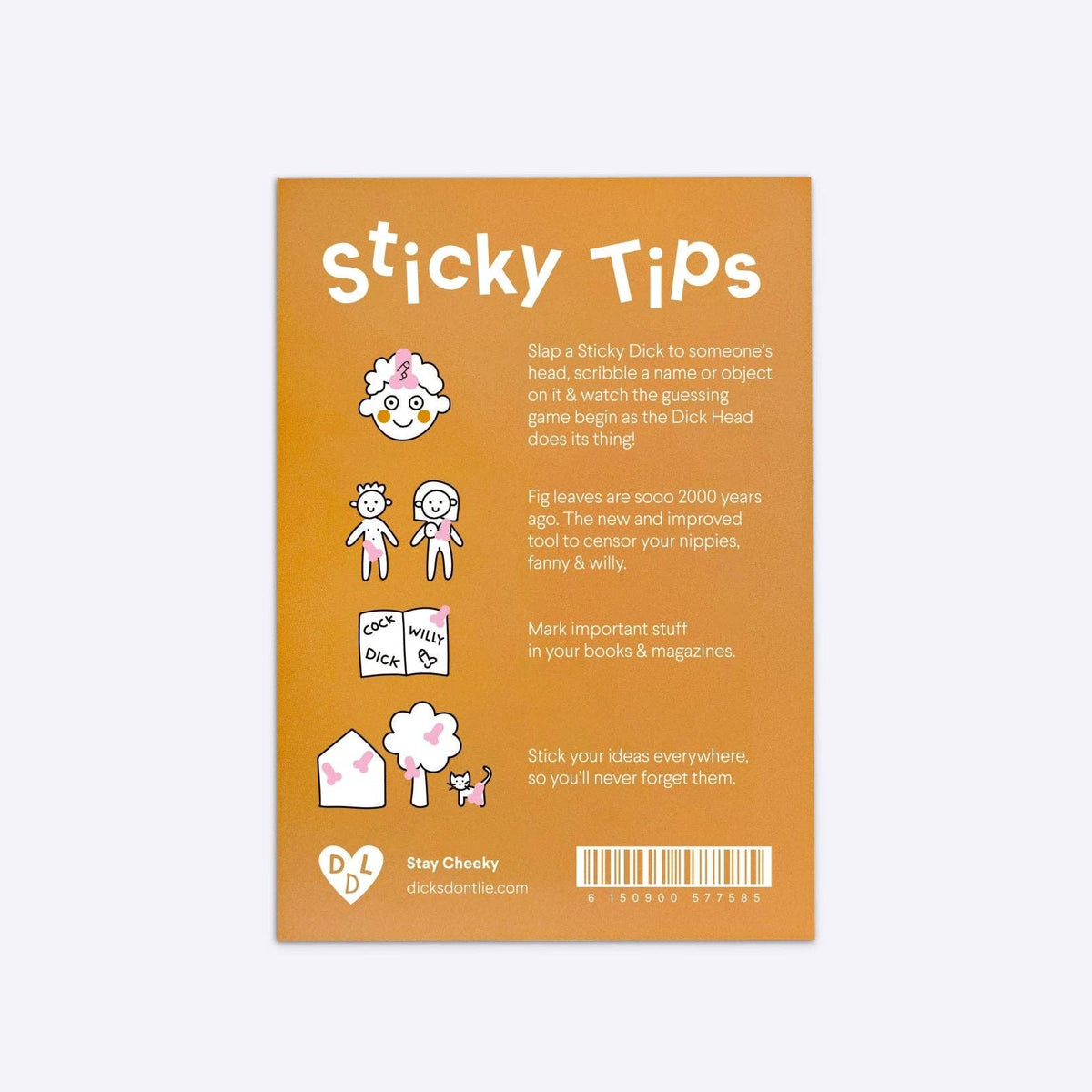 Memoblok "Sticky Dicks" | Dicks Don't Lie
