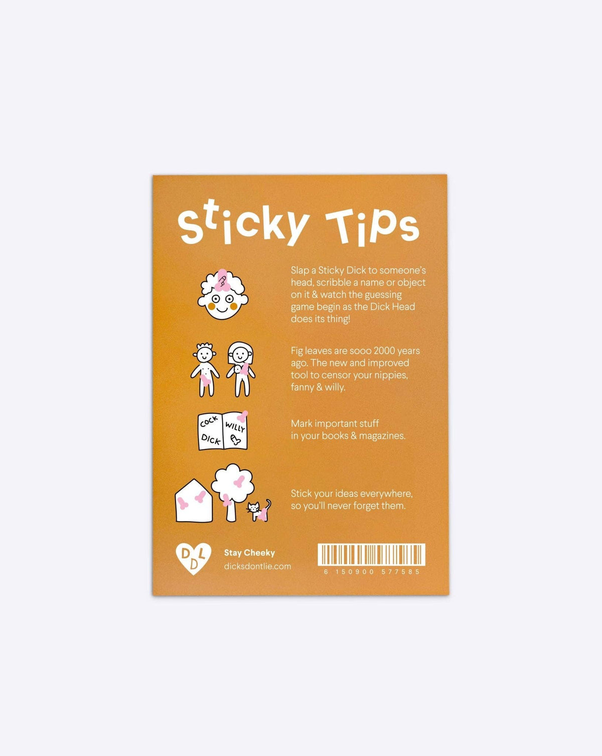 Memoblok "Sticky Dicks" | Dicks Don't Lie