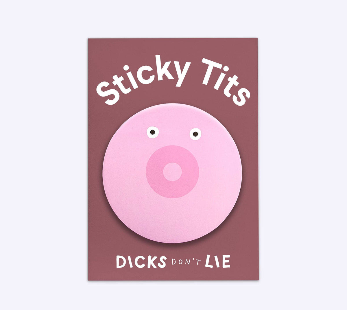 Memoblok "Sticky Tits" | Dicks Don't Lie