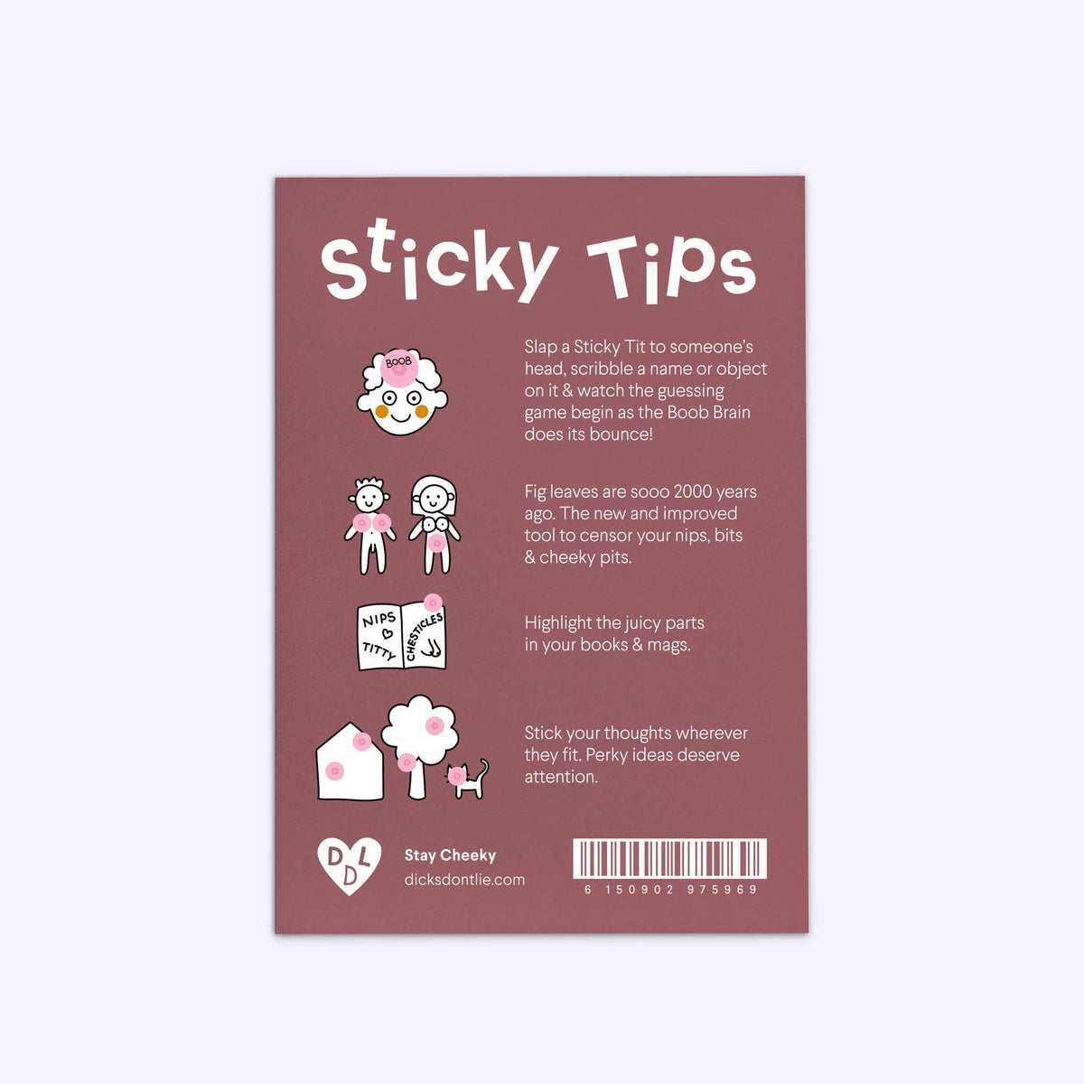Memoblok "Sticky Tits" | Dicks Don't Lie