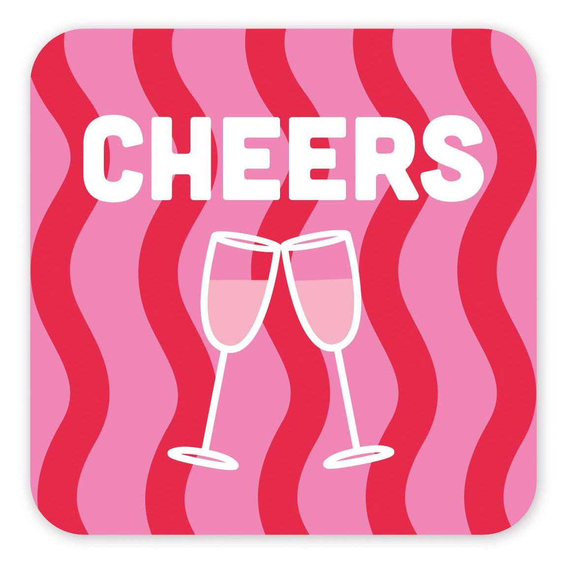 Onderzetter "Cheers" | Artige
