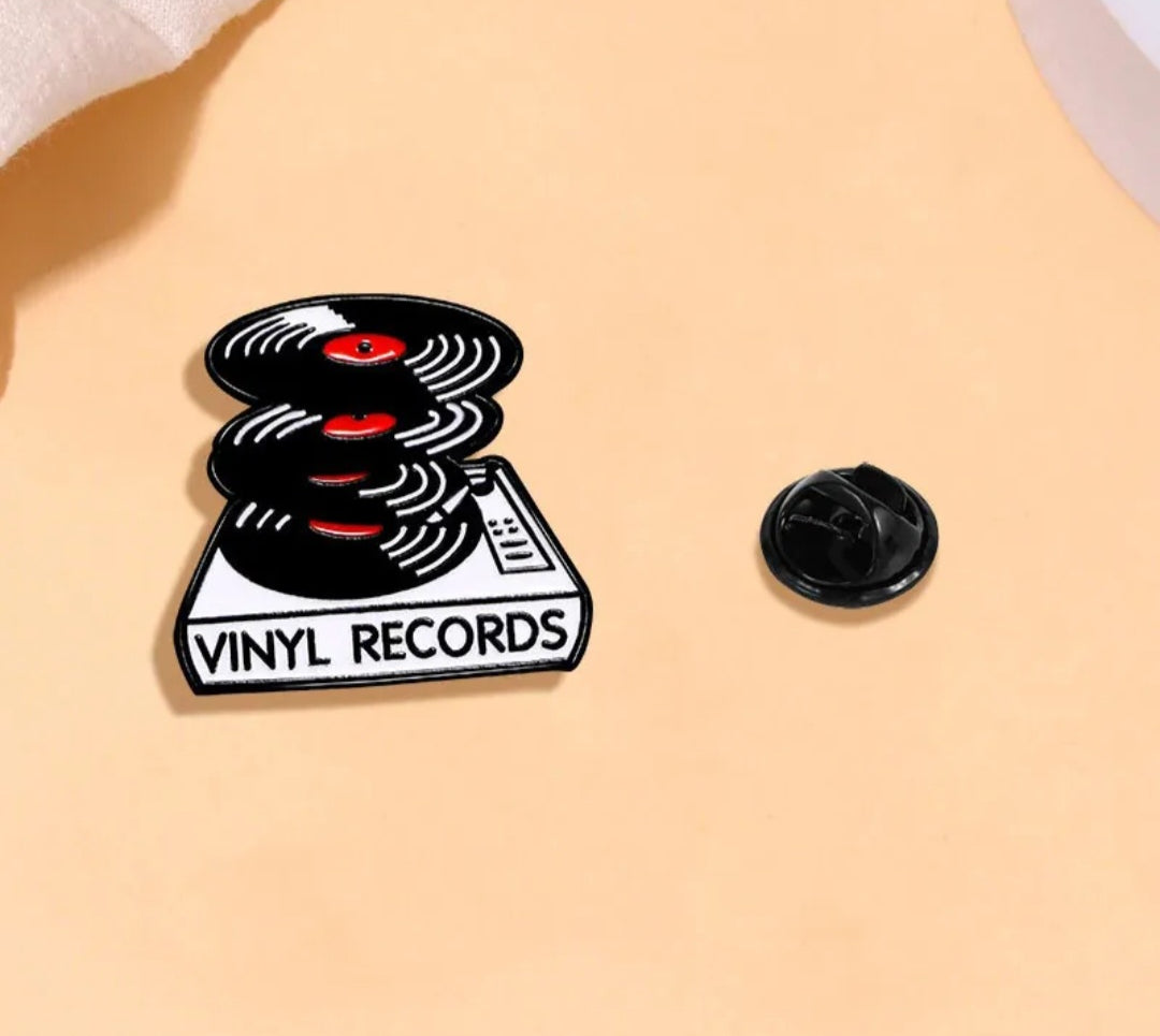 Pin "Vinyl Records"