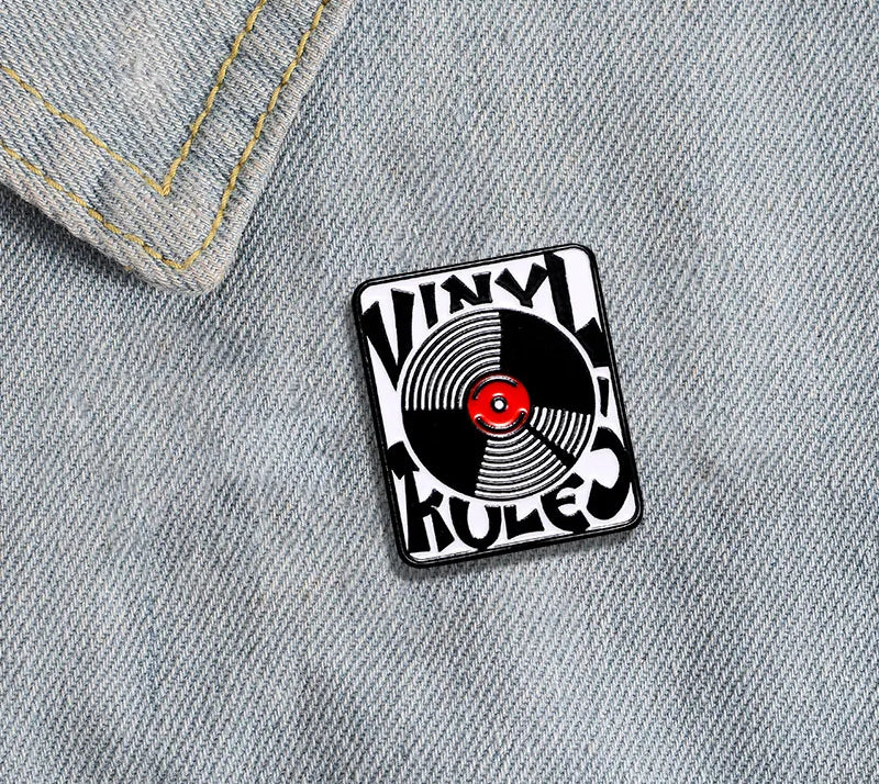 Pin "Vinyl Rules" Sfeer