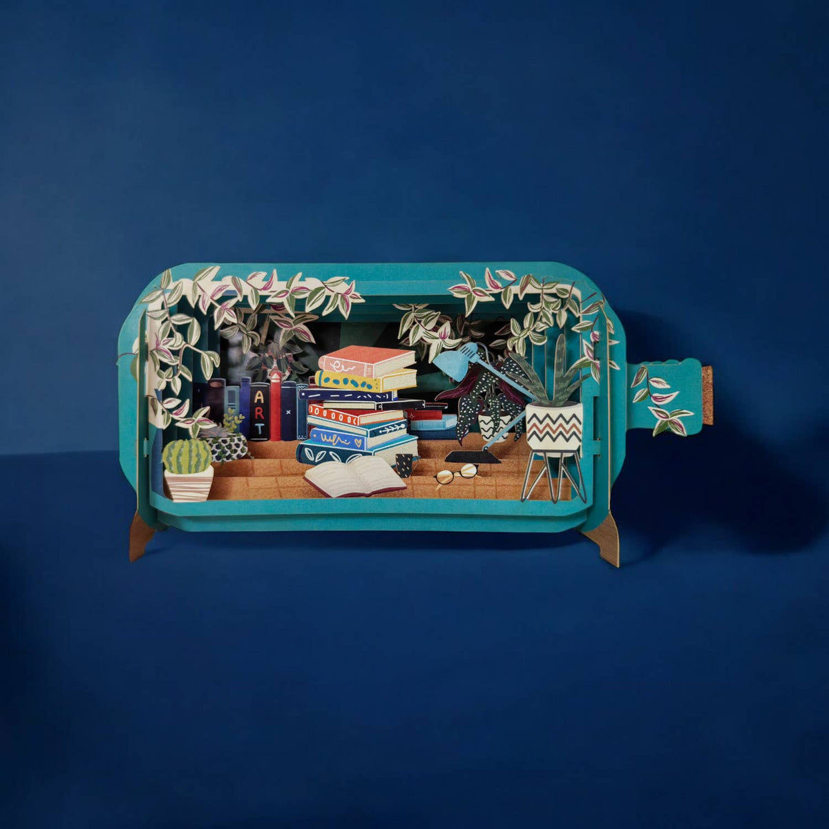 Pop-Up Kaart "Boeken" | Alljoy Design