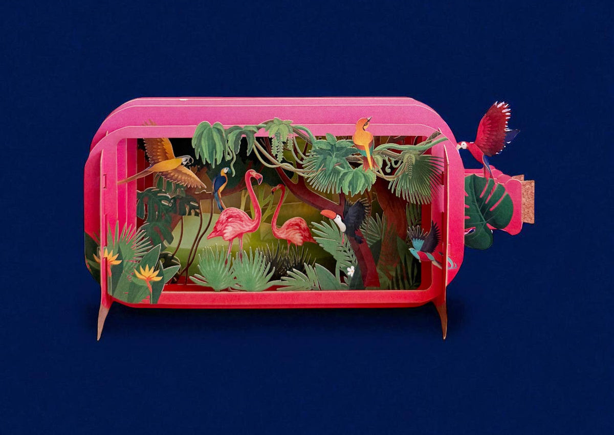 Pop-Up Kaart "Jungle" | Alljoy Design