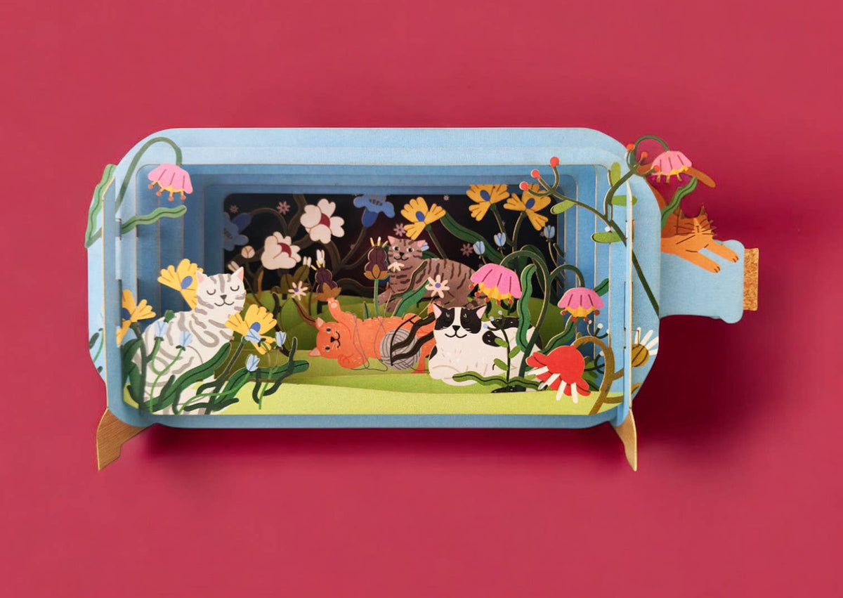 Pop-Up Kaart "Katten" | Alljoy Design