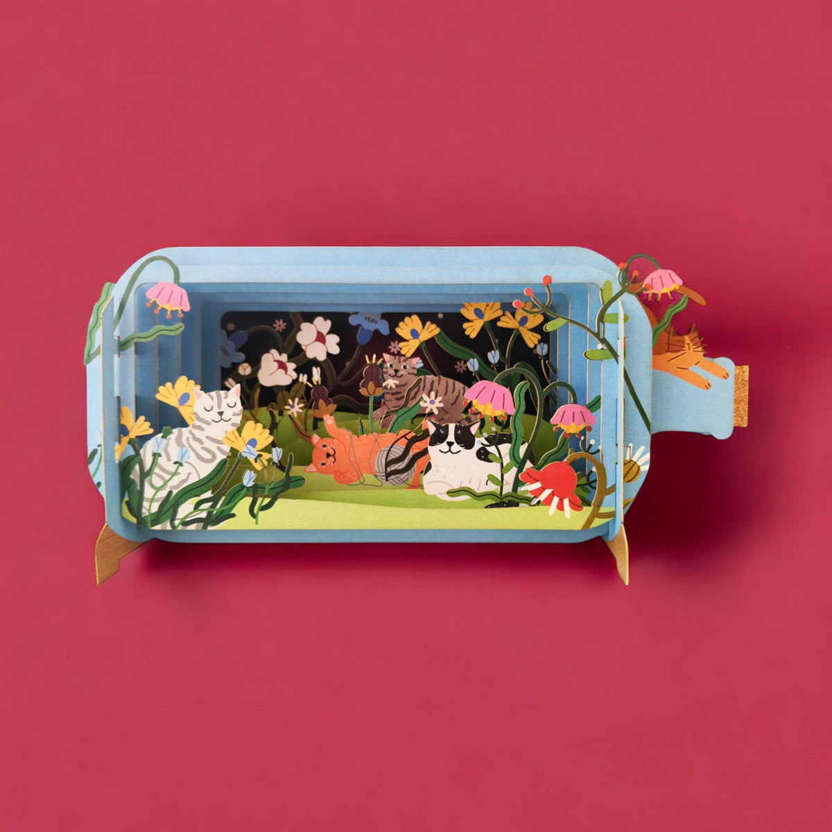 Pop-Up Kaart "Katten" | Alljoy Design