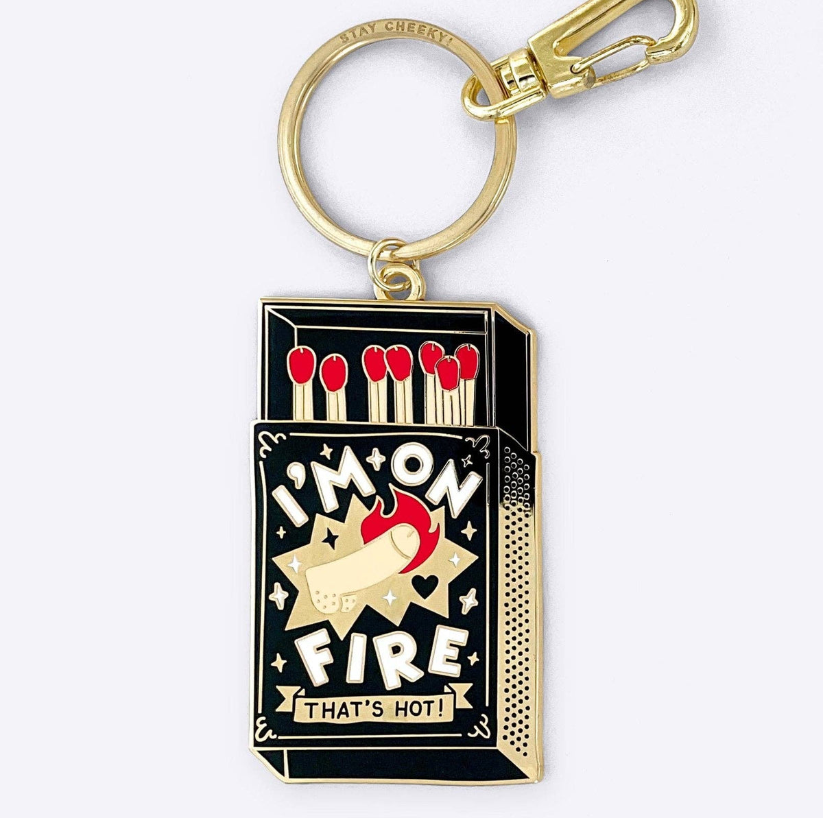 Sleutelhanger "I'm On Fire" | Dicks Don't Lie
