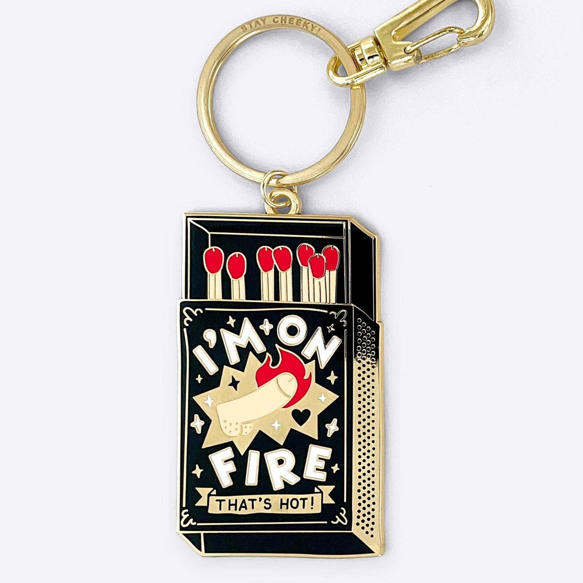 Sleutelhanger "I'm On Fire" | Dicks Don't Lie