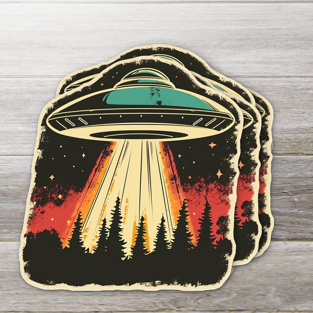 Sticker "UFO" | Ozark Sticker Company