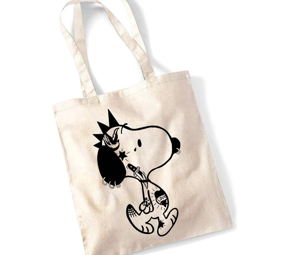 Tote Bag "Punk Rock Beagle" | Bite Your Granny