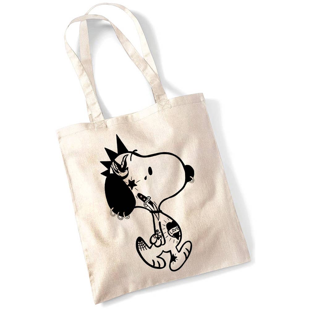Tote Bag "Punk Rock Beagle" | Bite Your Granny