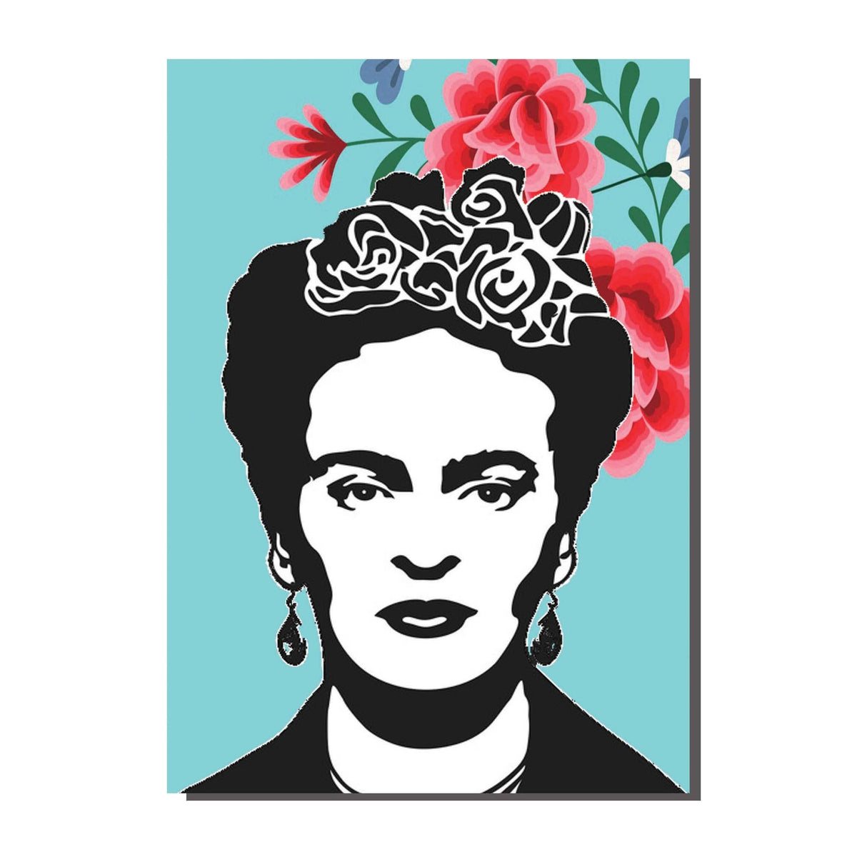 Wenskaart "Frida Kahlo" | Bite Your Granny