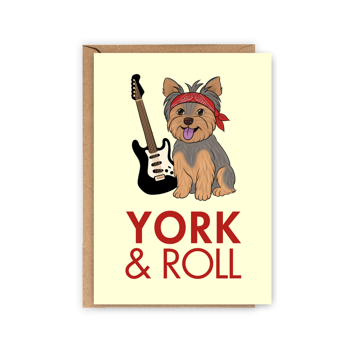 Wenskaart "York & Roll" | Lollypopartstudio