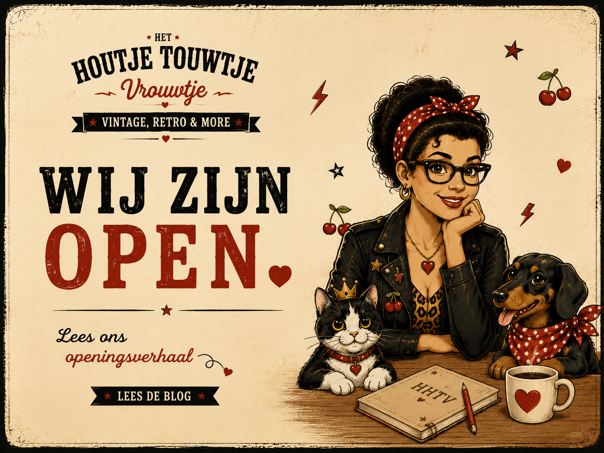 We zijn geopend!