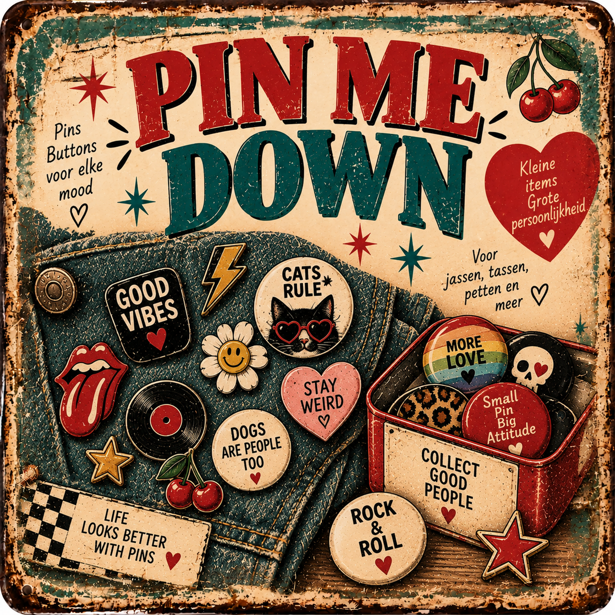 Pin Me Down