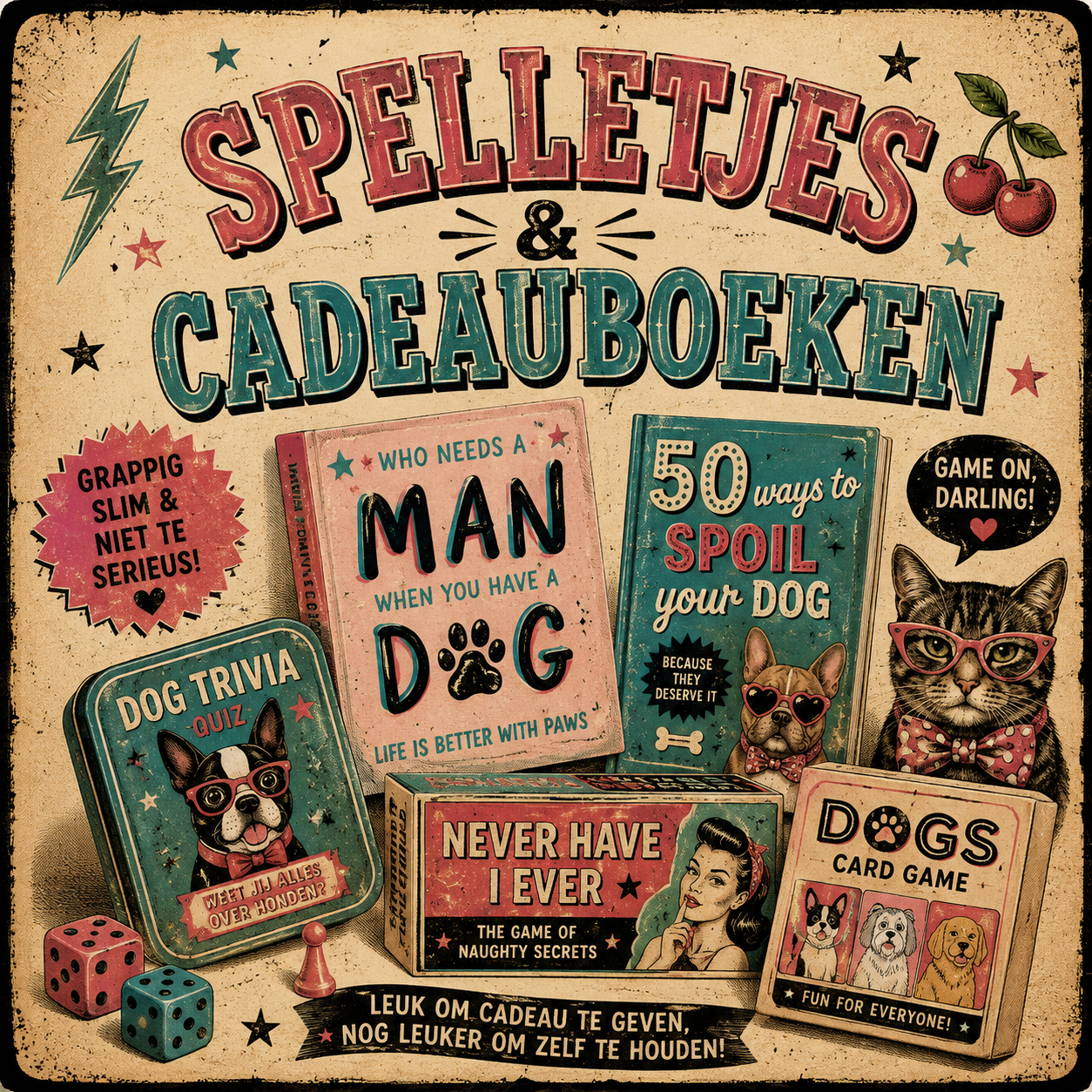 Spelletjes & Cadeauboeken
