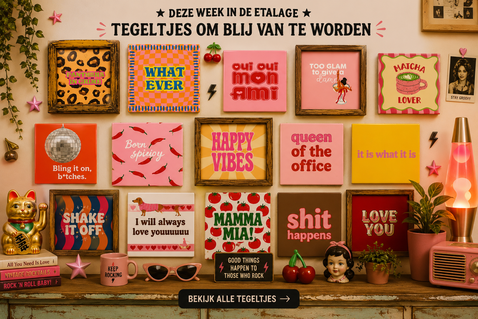 De Tegeltjeswand