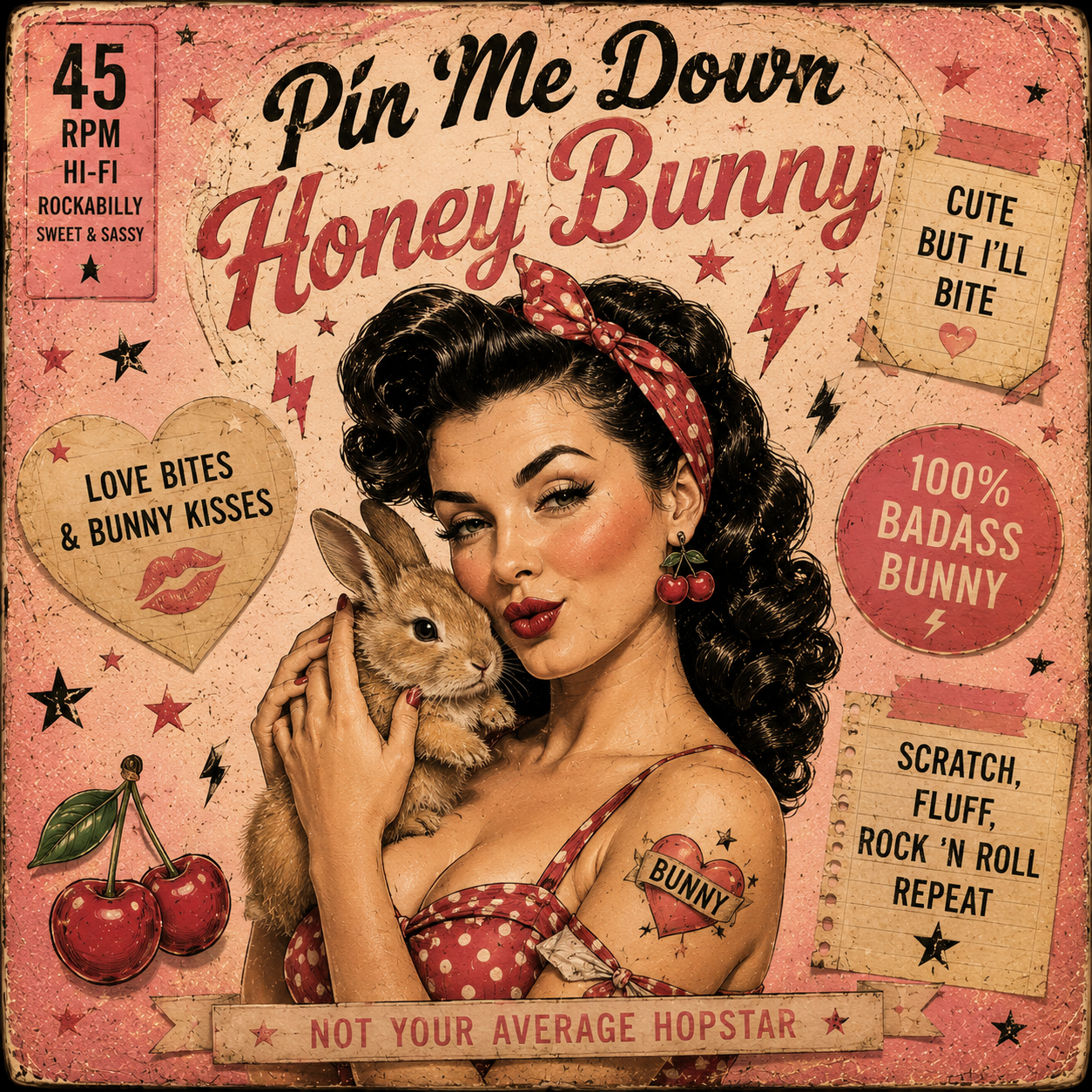 Pin Me Down Honey Bunny