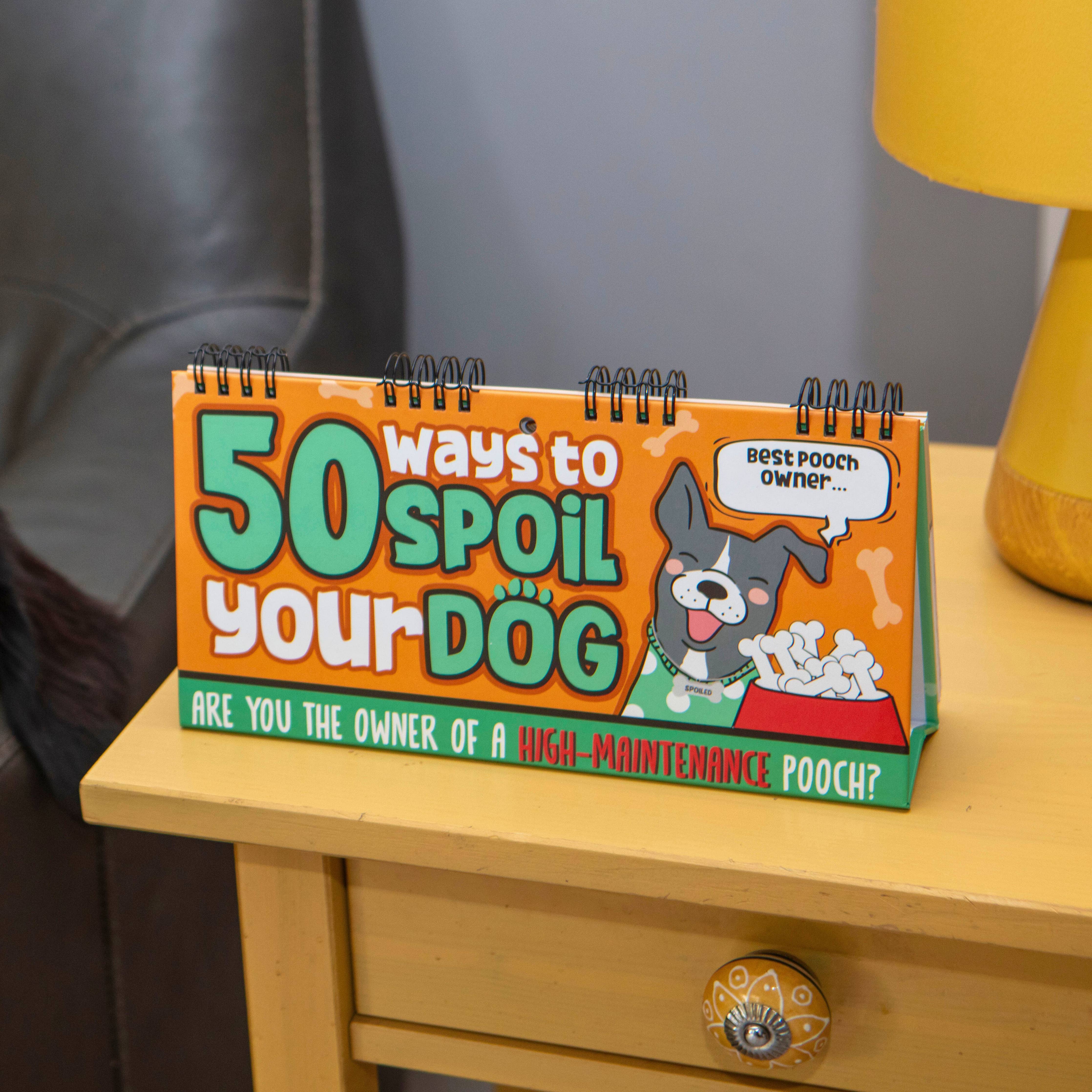Boek "50 Ways to Spoil Your Dog"