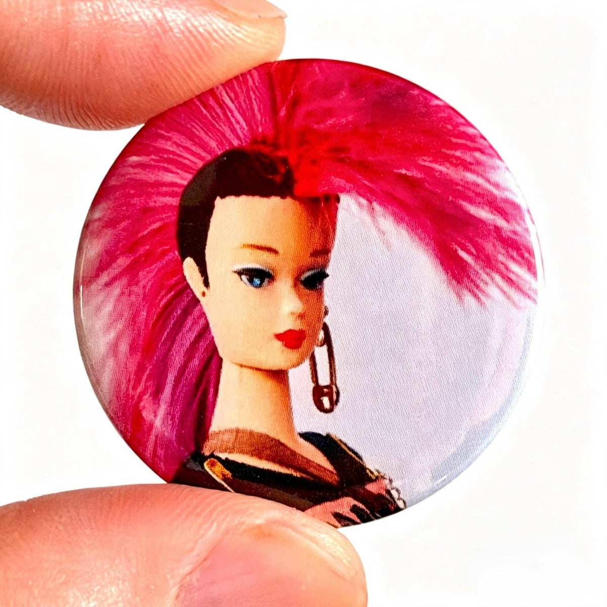 Button "Punk Barbie" | Bite Your Granny