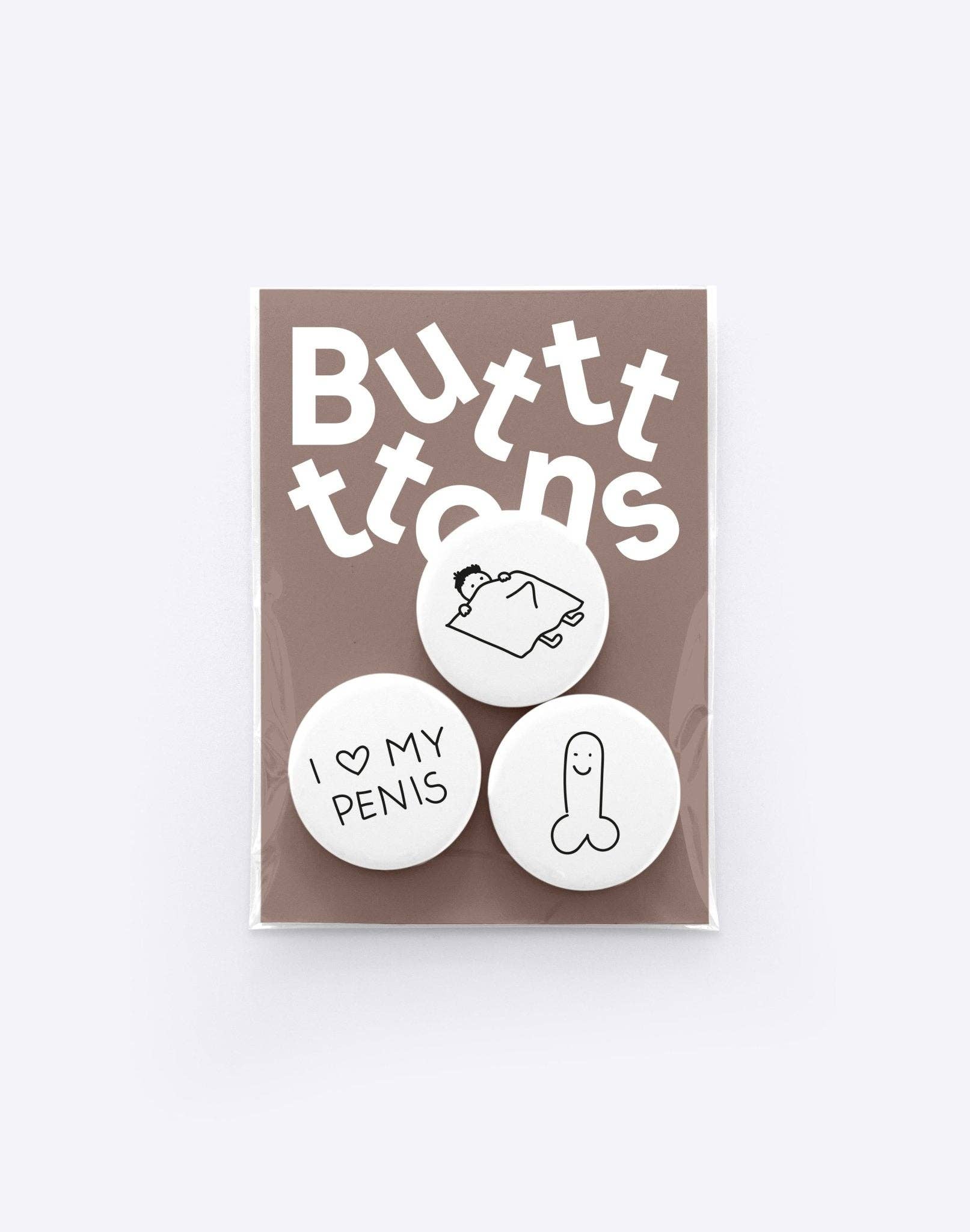 Buttonset "I Love My Penis" | Dicks Don't Lie