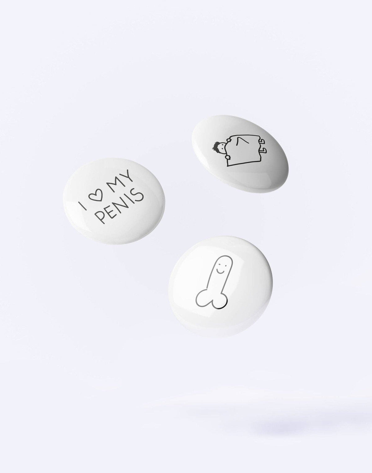 Buttonset "I Love My Penis" | Dicks Don't Lie