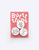 Buttonset "Let the Tits Out" | Dicks Don't Lie