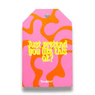 Cadeaulabel “Just pretend you like this ok?” | Deadpixel