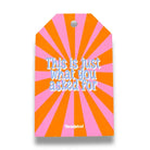 Cadeaulabel “This is just what you asked for” | Deadpixel