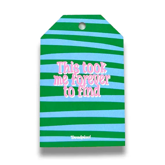 Cadeaulabel “This took me forever to find” | Deadpixel