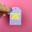 Cadeaulabel “You're lucky I didn't keep this for myself” | Deadpixel