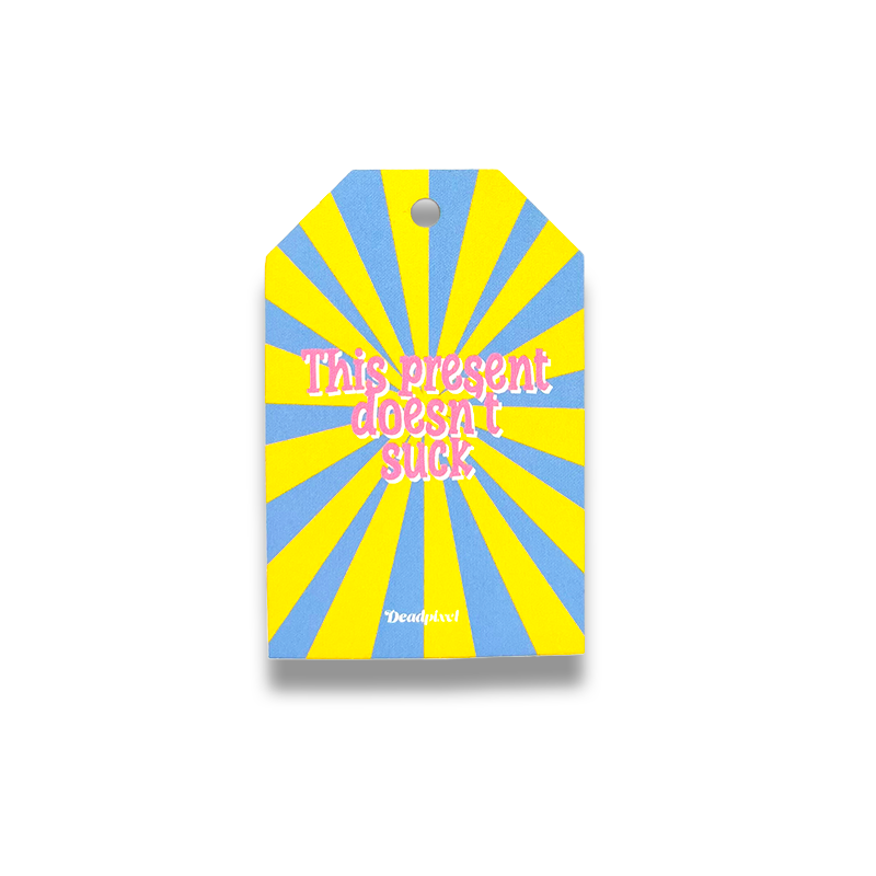 Cadeaulabelset "Totally Honest Gift Tags 1" | Deadpixel