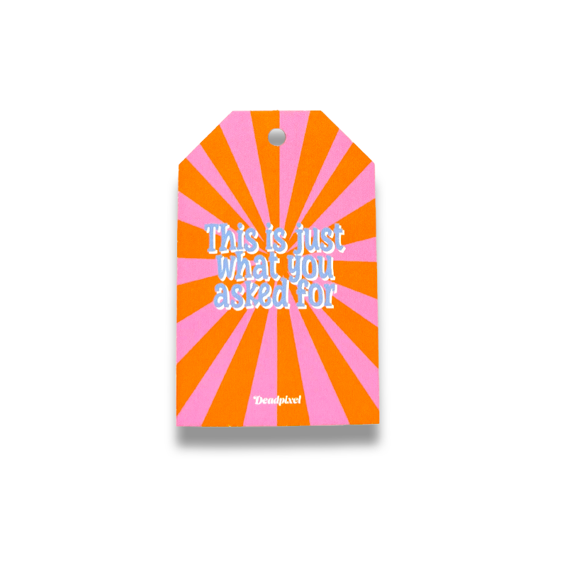 Cadeaulabelset "Totally Honest Gift Tags 3" | Deadpixel