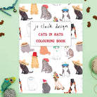 Kleurboek "Cats in Hats" | Jo Clark Design