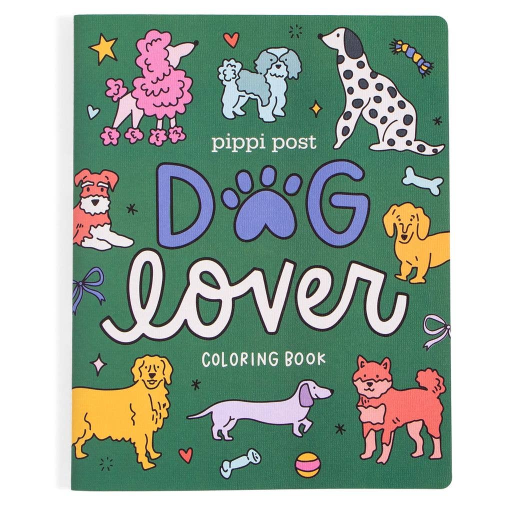 Kleurboek "Dog Lover" | Pippi Post