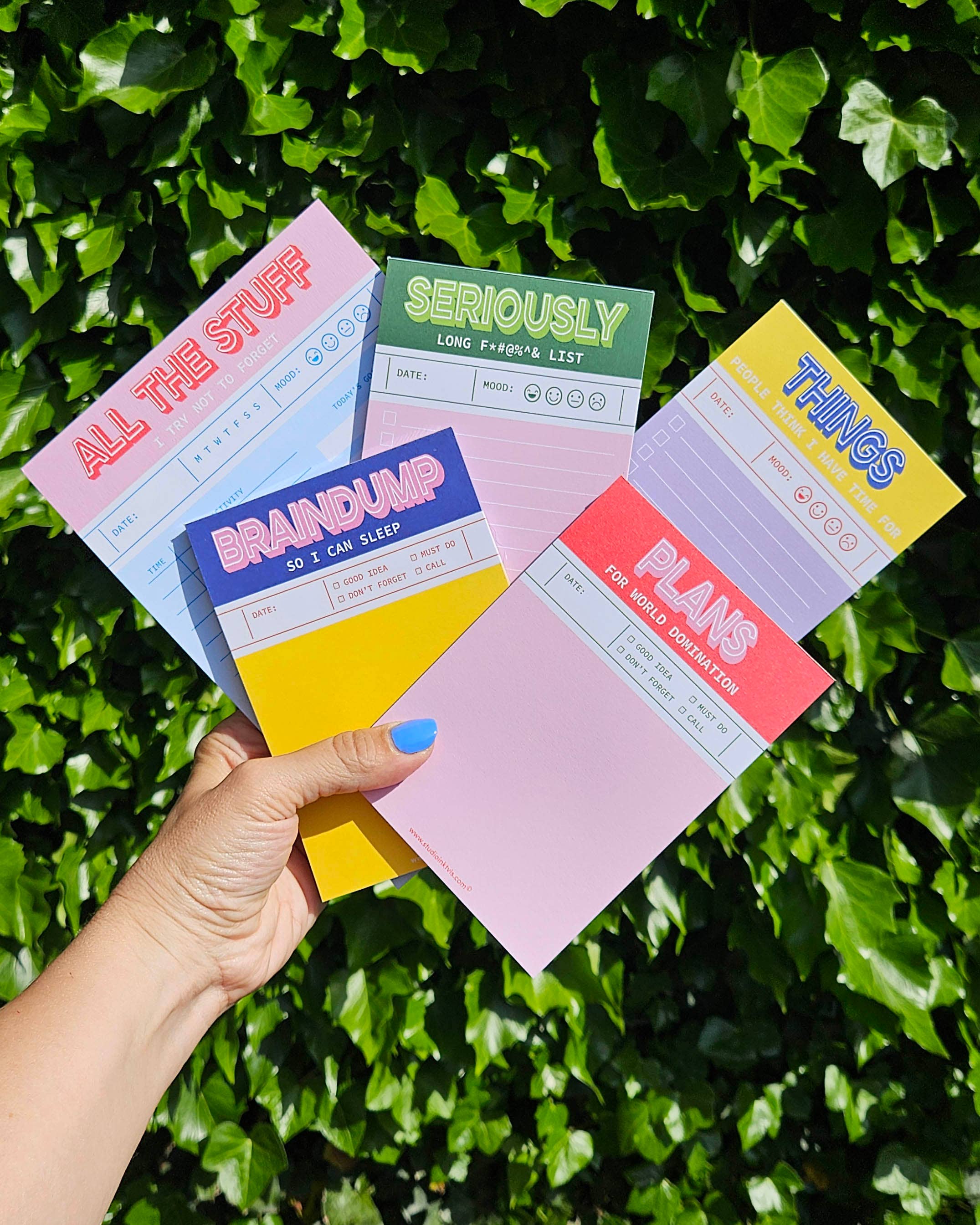 Memoblok  "Braindump" | Studio Inktvis
