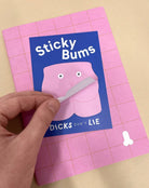Memoblok "Sticky Bums" | Dicks Don't Lie