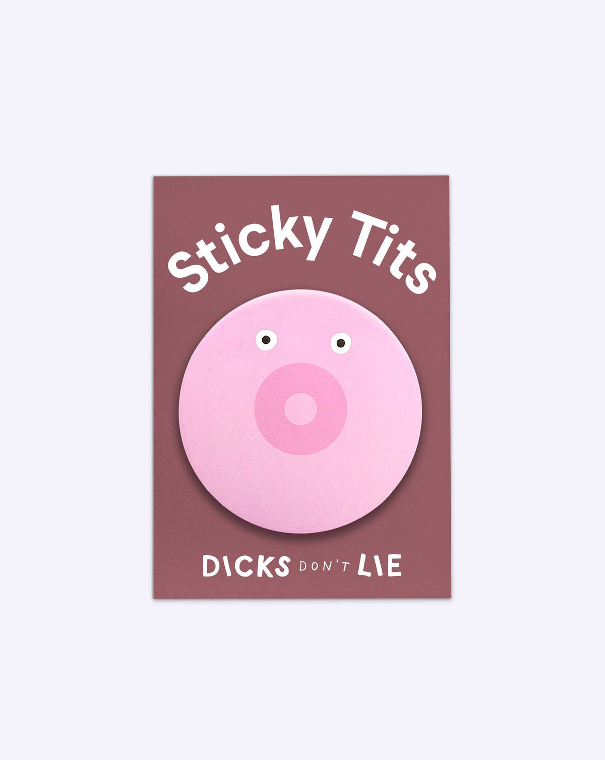 Memoblok "Sticky Tits" | Dicks Don't Lie