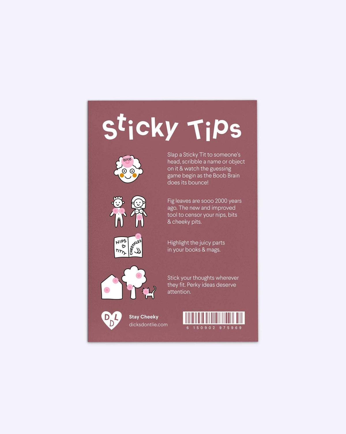 Memoblok "Sticky Tits" | Dicks Don't Lie