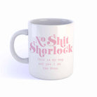 Mok "No Shit Sherlock Boss" | Studio Inktvis