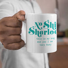 Mok "No Shit Sherlock Busy" | Studio Inktvis